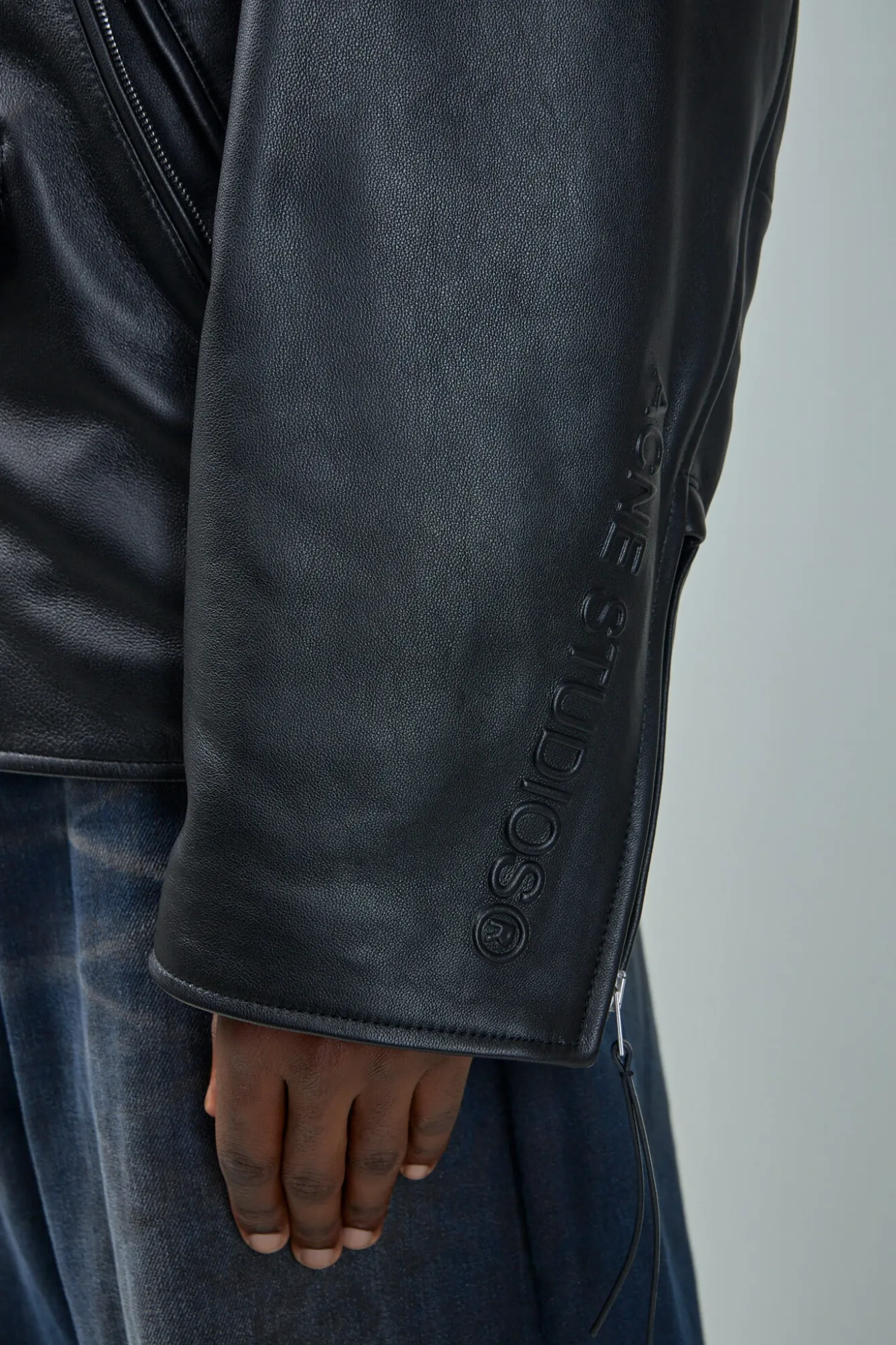 Acne Studios Biker Leather Jacket - LABELS