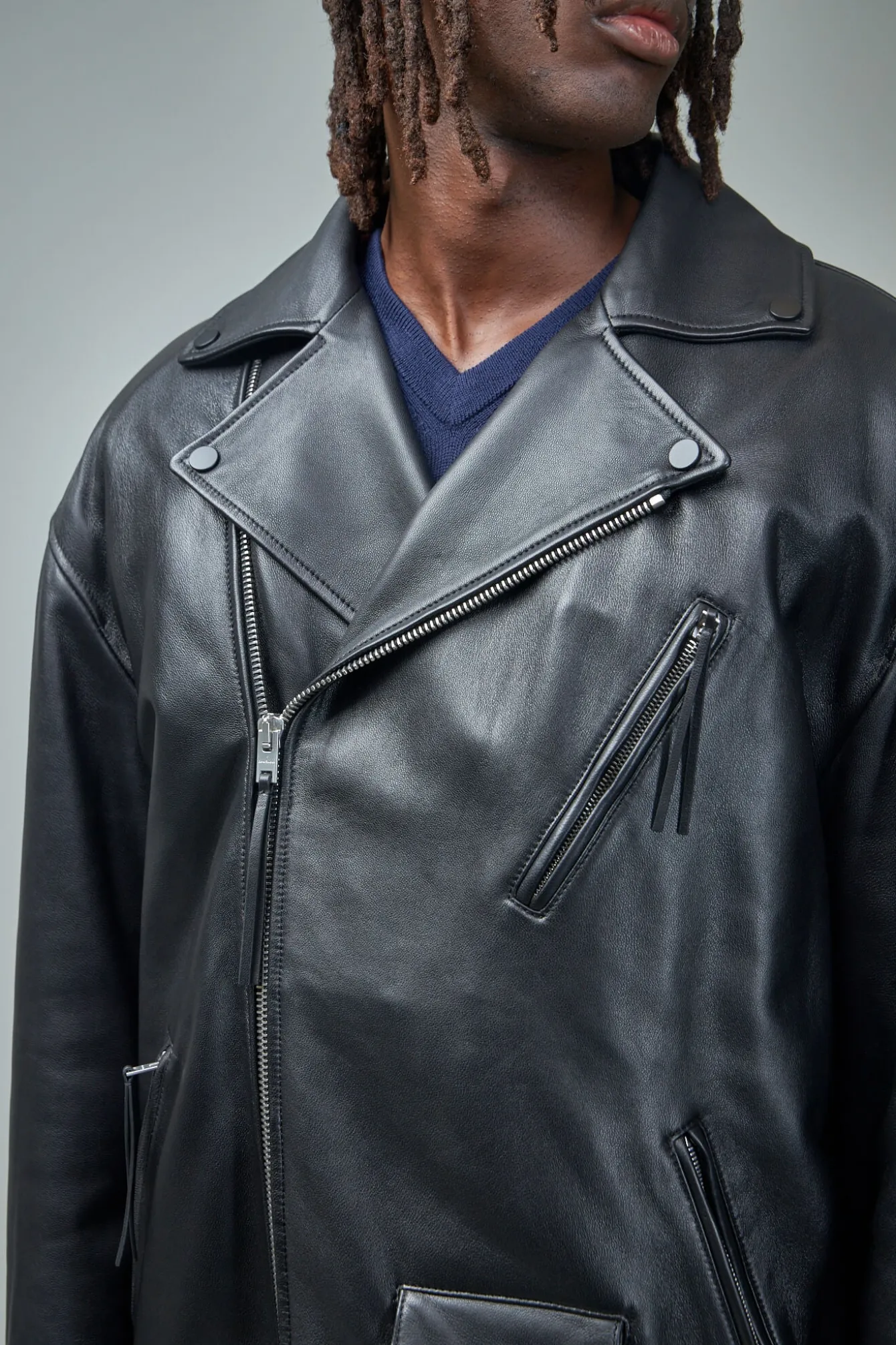 Acne Studios Biker Leather Jacket - LABELS
