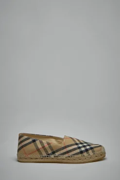 Burberry Check Mews Espadrilles - LABELS