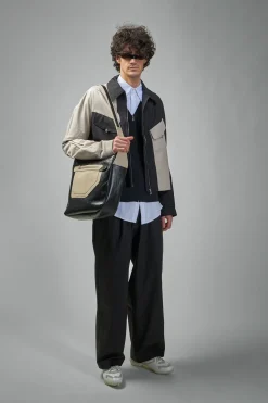 Kiko Kostadinov Navin Wide Trouser Cotton Weave - LABELS