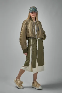 Maison Mihara Yasuhiro Cargo Shorts Pasted Skirt - LABELS