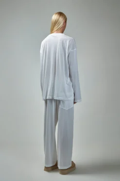 Sofie D窶僣oore Long Sleeve C-Neck Pajama In Fine Jersey - LABELS