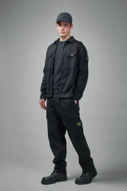 Stone Island Compas Badge Overshirt - LABELS