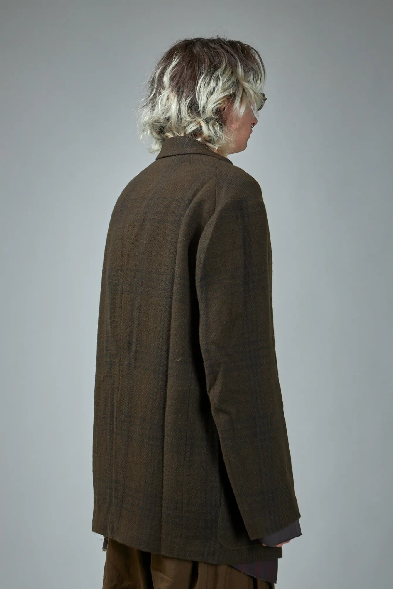 Ziggy Chen Single Breasted Blazer With Scholar Print - LABELS
